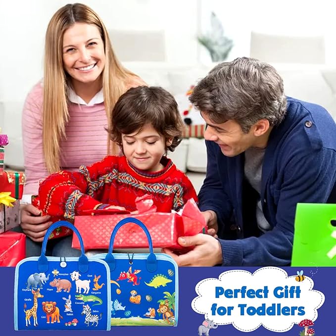 HONGDDY Busy Board Montessori Toys for Toddler, Sensory Board Toy