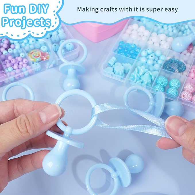36 Plastic Pacifiers for Baby Shower Game, 2.75?ÖŌĆ?Baby Shower Pacifiers
