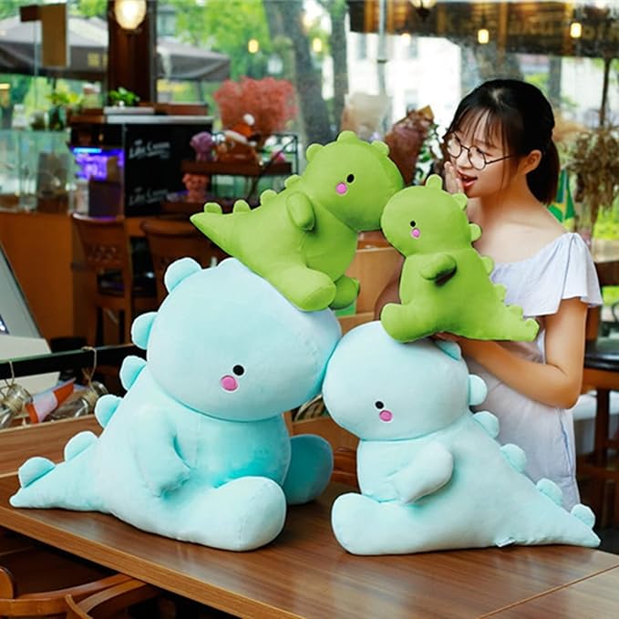 VHYHCY Cute Dinosaur Plush Toys, Fat Dinosaur Stuffed Animals Toys Dolls 12 inch