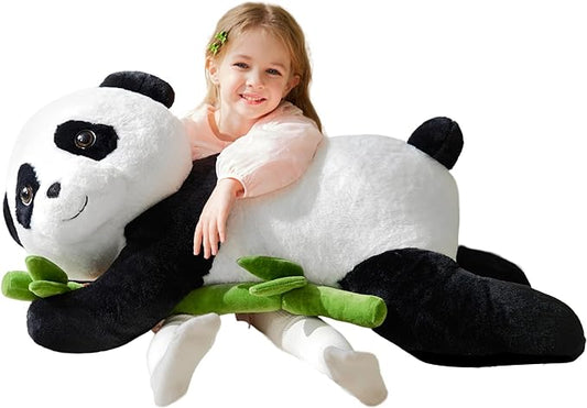 IKASA Giant Panda Stuffed Animal Plush Toy,Big Large Jumbo Soft Toys 30" Huge