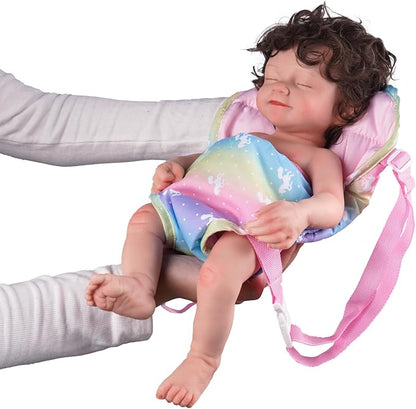 BABESIDE Baby Doll Carrier Accessories with 2Pcs Baby Dolls Diapers 12-18 inch