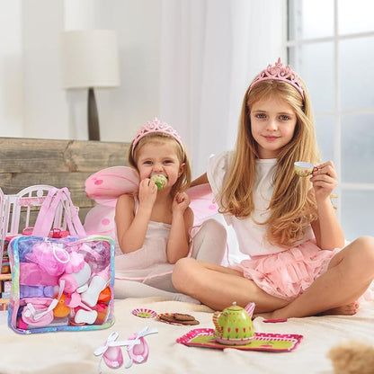 SOTOGO 34 Pieces Baby Doll Accessories Baby Doll Feeding and