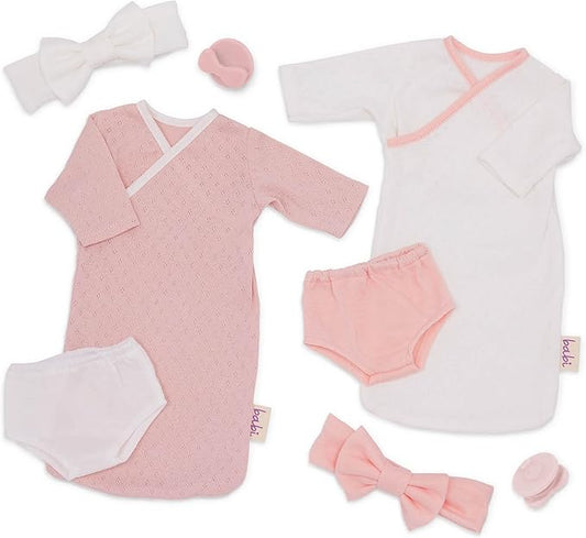LullaBaby – 14" Doll Clothing Set 2 &