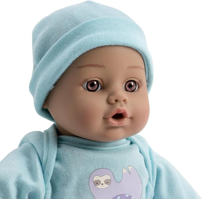 Adora Amazon Exclusive Sweet Babies Collection, 11” Soft and Cuddly Boy Baby Doll | Machine Washable, Birthday Gift For Ages 1+ - Baby Sloth