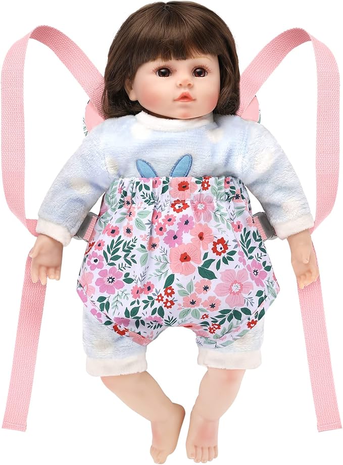 GAGAKU Doll Carrier Fits IKEA Doll, Reborn Baby Doll 18 Inches,