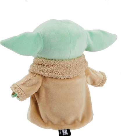 Star Wars Grogu Plush with Beskar Armor, Soft Doll Inspired by Star Wars Mandalorian Book of Boba Fett