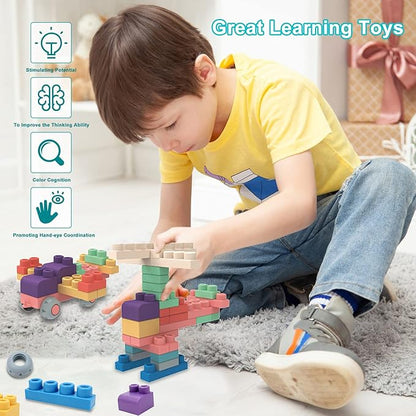 Newest Soft Building Blocks Set for Toddler,Baby Ages 6 Month Old and Up Girl/Boys,20Pieces