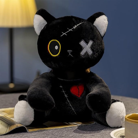 Cat Plush Doll, Soft Anime Cat Plush Doll (25cm/9.8in) (Color