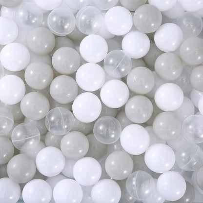 MoonxHome Ball Pit Balls for Toddlers, BPA Free Crush Proof Plastic Toy Balls for Ball Pit 2.15 Inch 100…
