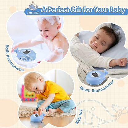 Baby Bath Thermometer, Whale Bath Thermometer Baby Safety