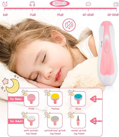 Baby Grooming and Healthcare Kit, Portable Baby Safety Care Set with Hair Brush Comb Nail Clipper Nasal Aspirator for Nursery Newborn Infant Girl Boy (27 in 1