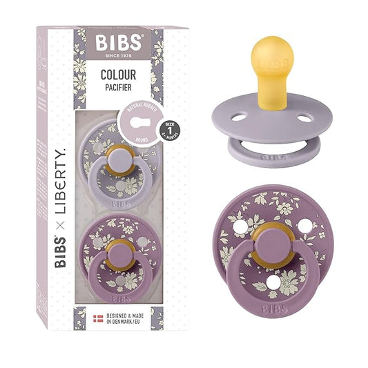 BIBS Liberty Pacifier | 2 Colour Natural Rubber Latex Soothers