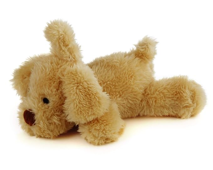 Furry Friend Pacifier Plush Toy - Ultra Soft Cuddly 100% Polyester with Medical Grade Silicone Pacifier (Color Varies), Machine Washable