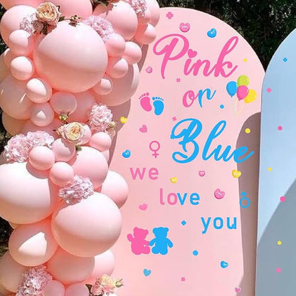 Boy Or Girl Sign Party Decal Gender Reveal Backdrop Decals