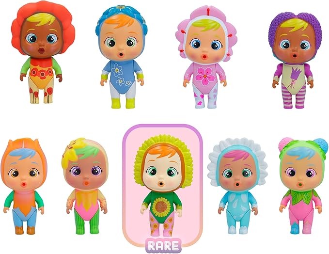 Cry Babies Magic Tears Happy Flowers | 9 Surprises to Unbox, Mystery Doll 3 and