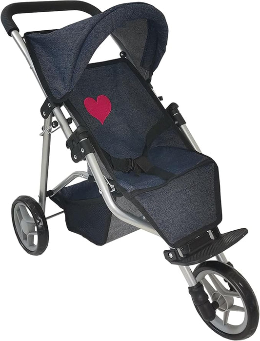 Baby Doll Stroller for Dolls | Play Toy Doll Stroller for Toddlers 3 Year Old Girls Gift