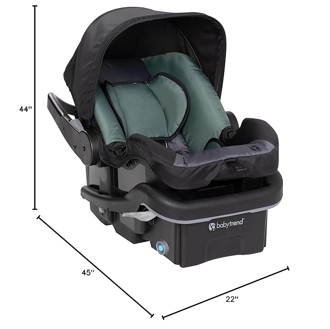 Baby Trend Expedition® DLX Jogger Travel System with EZ-Lift™ PLUS Infant Car Seat, Dash Sage