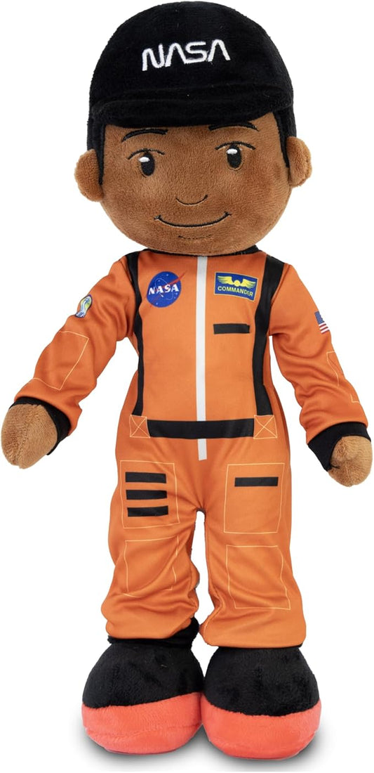 Playtime by Eimmie 14”Charlie NASA Doll - Soft Baby Doll 2 Year