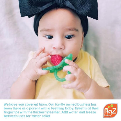 RaZbaby Soft Silicone Infant & Baby Teether, Berrybumps Textured Teething Relief Pacifier 3M+ 2-Pack ??
2601,b0dcxwsw4p,RaZbaby Soft Silicone Infant & Baby Teether