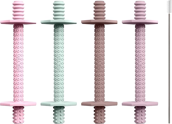 Hollow Teething Tubes - Baby Teething Toys for Babies 6+ Months, Teething Toys for Babies 6-12 Months