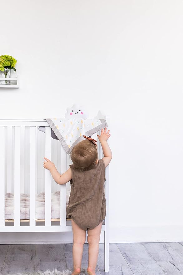Pearhead Cloud Security Blanket, Soft Baby Lovey for Babies