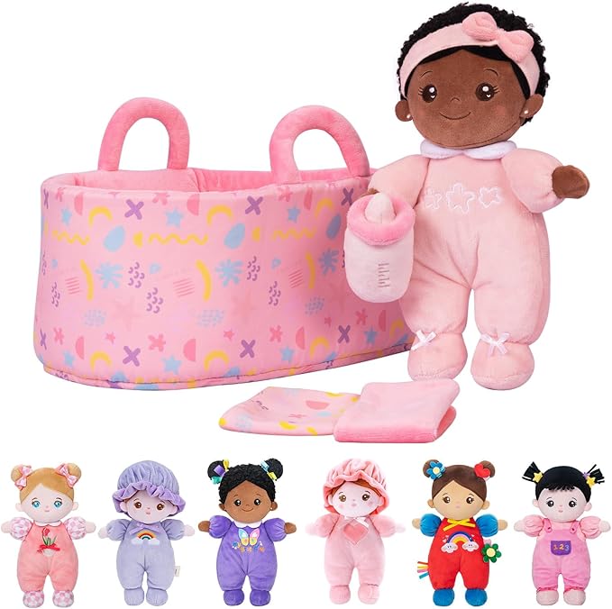 OUOZZZ 10" Soft Baby Doll Gift Set - First Baby
