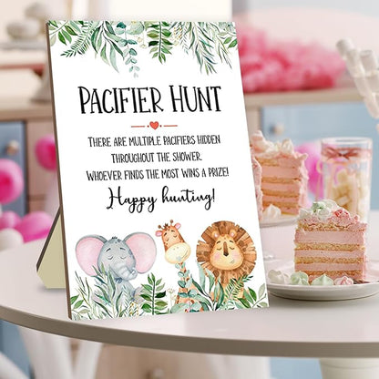 Baby Shower Party Games Baby Shower Pacifier Hunt Games Include 50 Blue