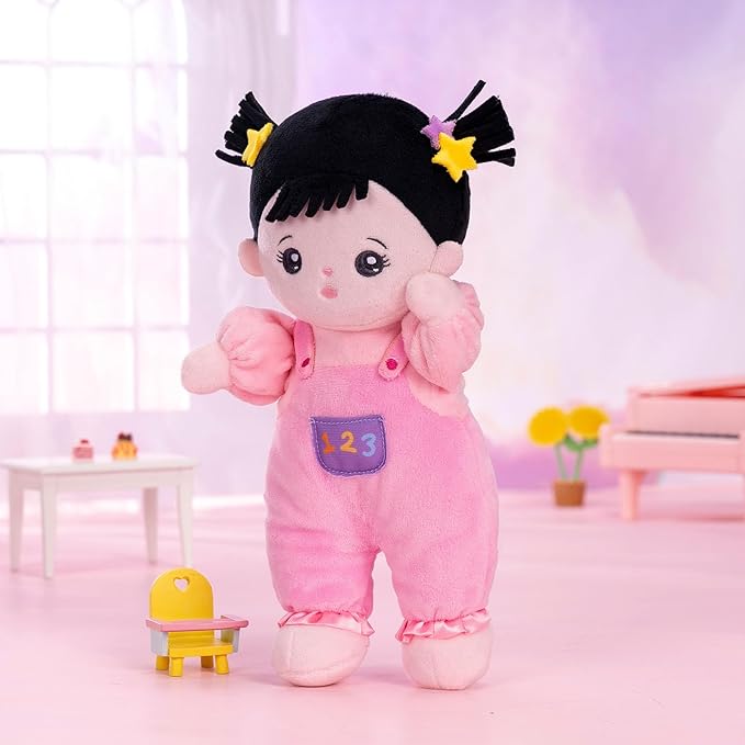 OUOZZZ 10" Soft Baby Doll for Girls - First Baby