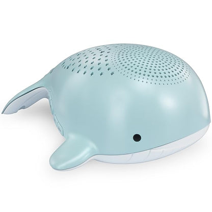 VTech Communications BC8312 Wyatt The Whale Storytelling Baby Sleep Soother with a White Noise Sound Machine Featuring; 10 Stories, 10 Ambient Sounds & 10 Calming Melodies with Glow-on-Ceiling
