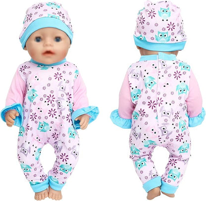 SOTOGO 5 Sets 18 Inch Doll Clothes Doll Outfits Doll 18 Inch