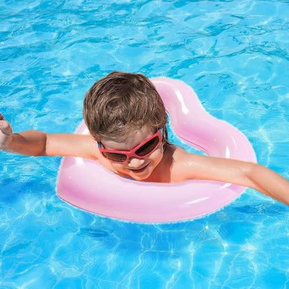 Inflatable Pool Float Ring is Suitable for Children, Bath Ring is Suitable for Backyard Pool Party Water River sea Beach Toys