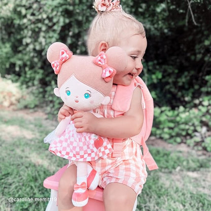 OUOZZZ Soft Baby Doll for Girls - My First Baby 15"