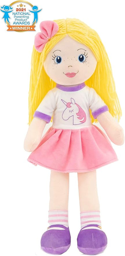 Soft Plush Baby Doll - 18 Inch Rag Dolls for Girls and Boys, Infants & Babies 1 Year