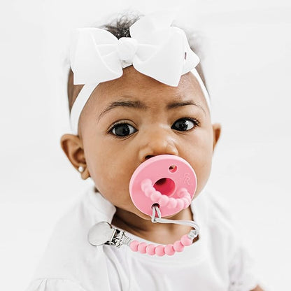 Ryan & Rose Cutie PAT Pacifier Teether (Bulb, Taffy)