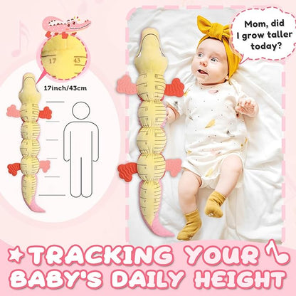 Baby Toys 0 to 12 Months, Musical Stuffed Animal Activity Soft Toys with Multi-Sensory Crinkle