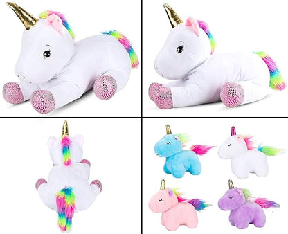 16inch Unicorn Stuffed Animals PlaySet- Unicorn Doll Toy Gifts 4 Baby
