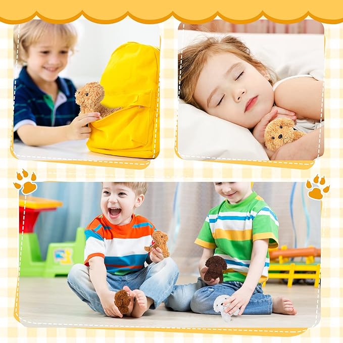 Liliful Puppy Dogs Stuffed Animals Bulk Assorted Mini Dog Doll 50 Pcs