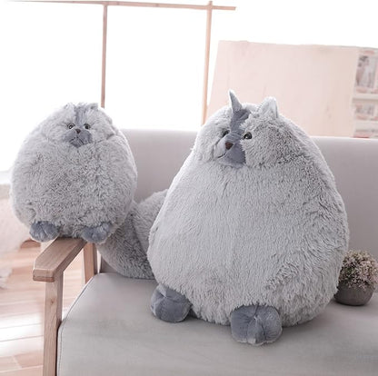 Winsterch Kids Cat Stuffed Animals Plush Cat Toy Birthday Gifts for Boys,Plush Cat Stuffed Animals Baby Doll 10 Inches)