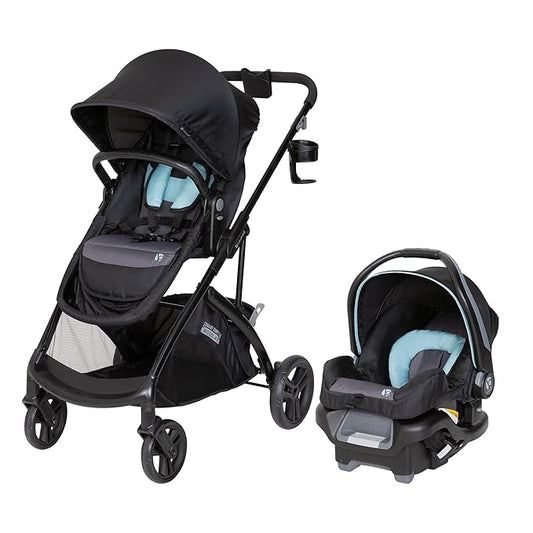 Baby Trend Sonar™ Switch 6-in-1 Modular Stroller Travel System with Ally 35 Infant Car Seat, Desert Blue