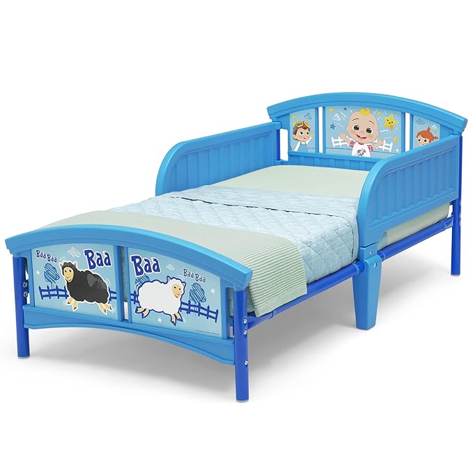 Delta Children CoComelon School Bus Toy Box + Delta Children