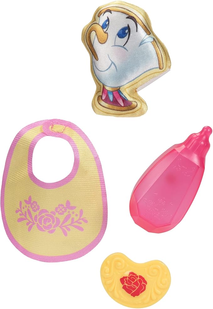 Disney Princess Belle Baby Doll Deluxe with Tiara, Carrier