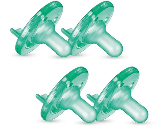 Philips AVENT Soothie 3-18 months, green/green 4 pack, SCF192/45