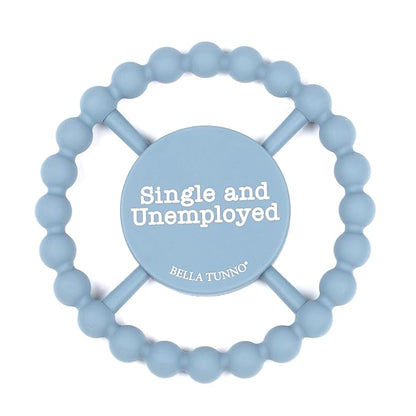 Bella Tunno Happy Teether ??Soft & Easy Grip Baby Teether Toy, Silicone Teether Ring to Help Soothe Gums