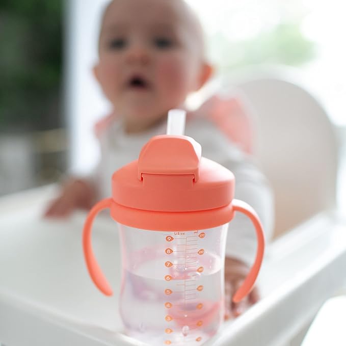 Dr. Brown's Flexees Pink Bunny Silicone Baby Teether, BPA Free 3m+ & 6m+