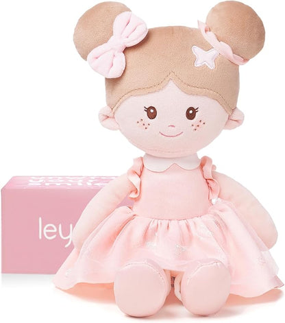 Soft Baby Doll Toys (12''), My First Baby Rag Doll for 1 Year-Old Girl Birthday Gift