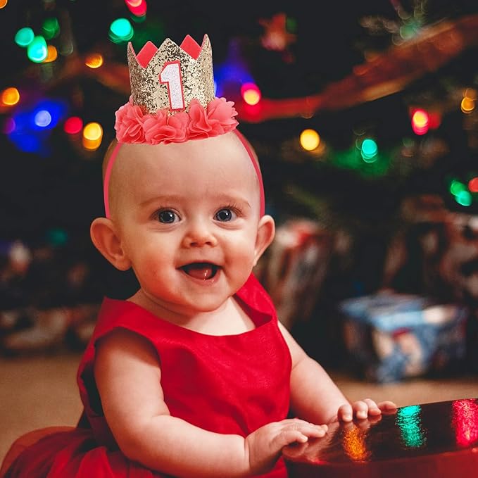 First Birthday Hat, Boy Girls Party Hats Baby Birthday Hat 1 1st