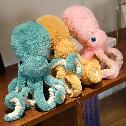 Octopus Stuffed Animals Octopus Plush Doll Toys Octopus Stuffed Toys Gift for Kids and Lovers for Birthday, Christmas Day(25.6-inch Pink)