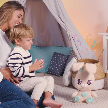 Peek-A-Boo Interactive Bunny - Peekaboo Stuffed Animal,Plush Doll 1-3