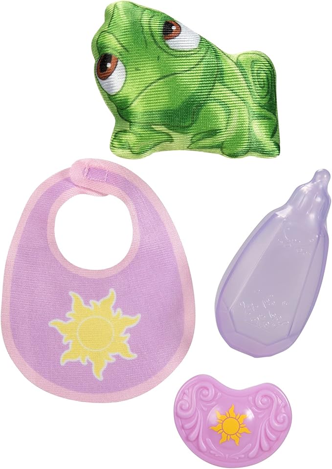 Disney Princess Rapunzel Baby Doll Deluxe with Tiara, Carrier
