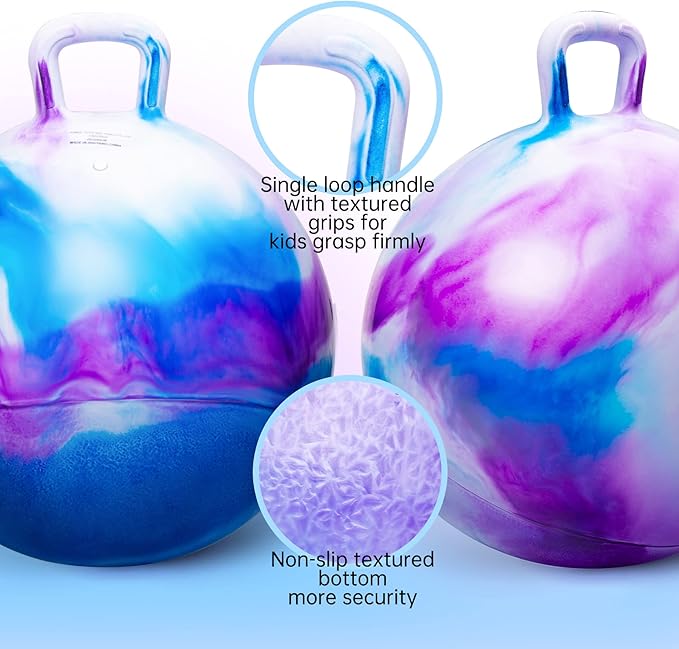 Hopper Ball, Hopping Toys for Kids 20 inch 5-12, Inflatable